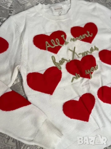 пуловер , снимка 2 - Блузи с дълъг ръкав и пуловери - 50878855