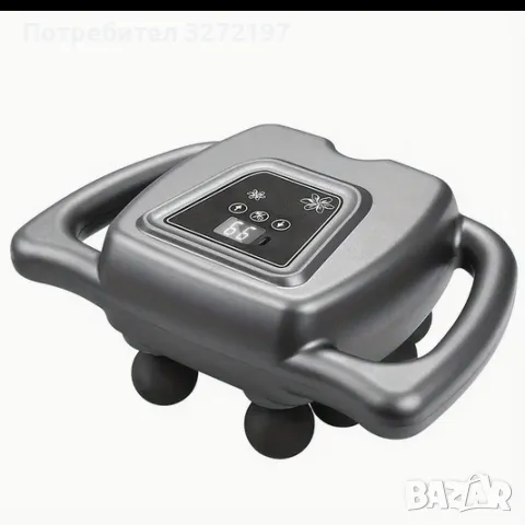 Професионален клас Електрически фитнес масажор с дълбока вибрация с 8 глави, снимка 8 - Масажори - 48457307