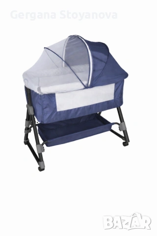 Бебешка кошара next to me с люлеещ механизъм