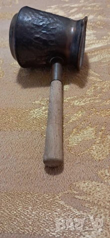 Старо малко медно джезве , снимка 4 - Колекции - 50957901