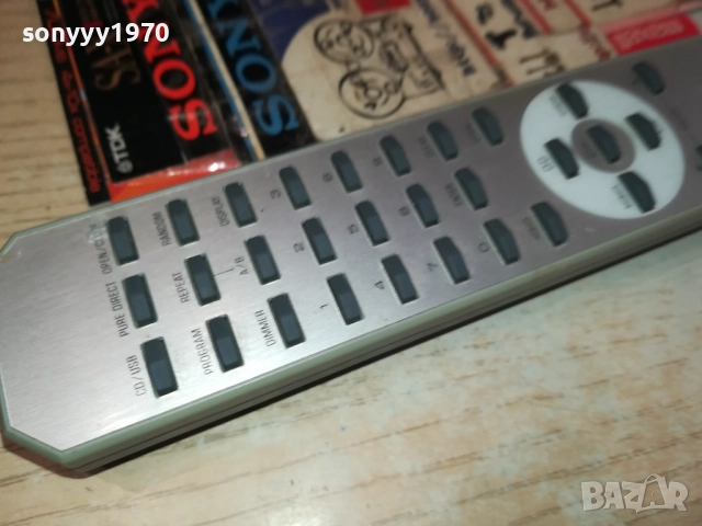 заявено-YAMAHA CDX8 WR96080 CD/USB REMOTE CONTROL-ВНОС SWISS 2110251542, снимка 7 - Ресийвъри, усилватели, смесителни пултове - 52132204