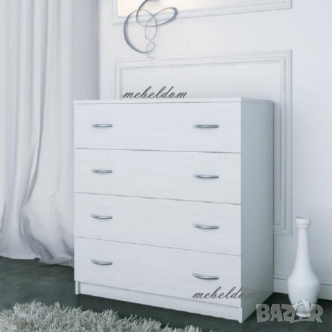 Скрин 80см. с 4 чекмеджета(код-6149), снимка 2 - Скринове - 28418072