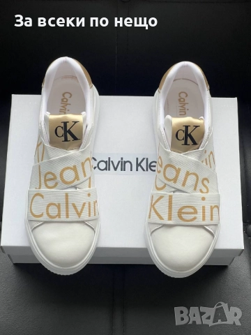 Calvin Klein Дамски Маратонки🔝Дамски Спортни Обувки Келвин Клайн - 2 Налични Цвята Код E811, снимка 11 - Маратонки - 51477300