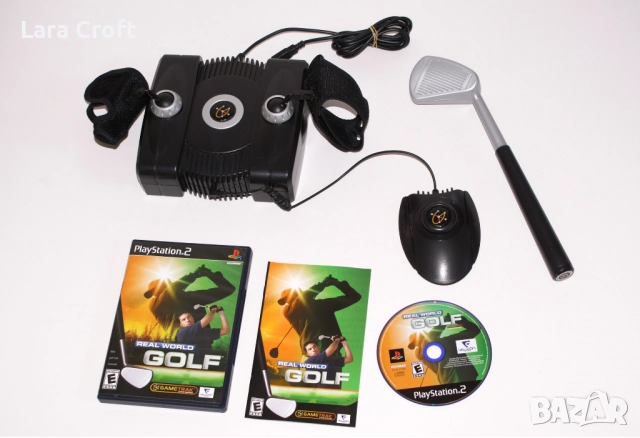 NTSC Real World Golf игра и контролер