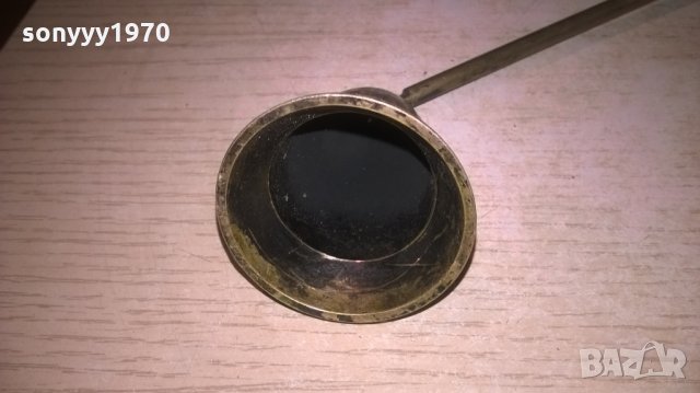 поръчано!!! антика-уред за гасене на свещи-мед/месинг-внос франция, снимка 7 - Колекции - 27114457