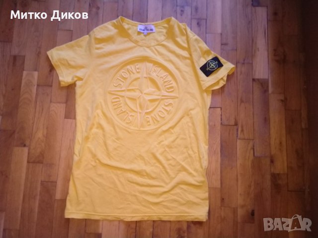 Stone Island тениска унисекс размер С, снимка 1 - Тениски - 39930448