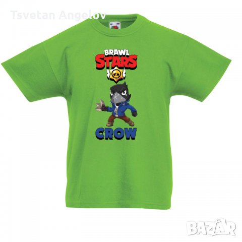 Разпродажба! Детска тениска брол старс Crow Brawl Stars, снимка 1 - Детски тениски и потници - 32271866