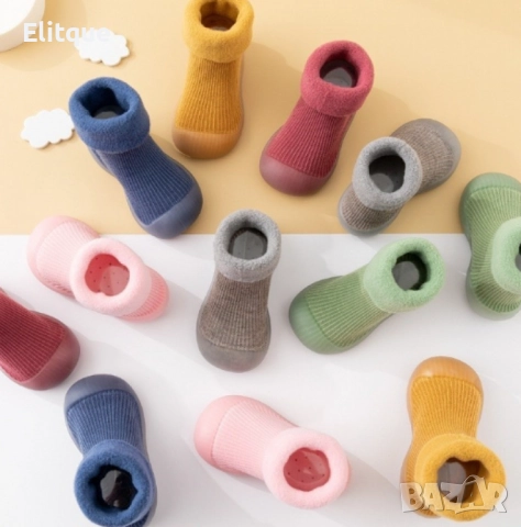 Детски есенни обувки с чорап тип пантофи , снимка 5 - Детски маратонки - 52902968