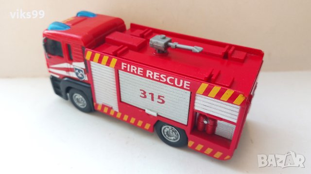 Пожарна Simba Dickie Toys MAN Fire Engine , снимка 2 - Колекции - 43569515