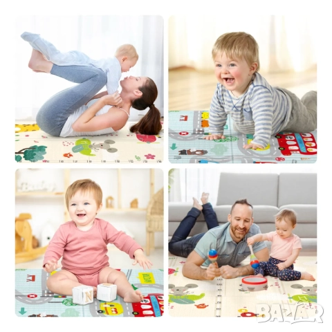 Детско Килимче за Игра от Термоизолираща Пяна 180/200, снимка 3 - Други - 52886740