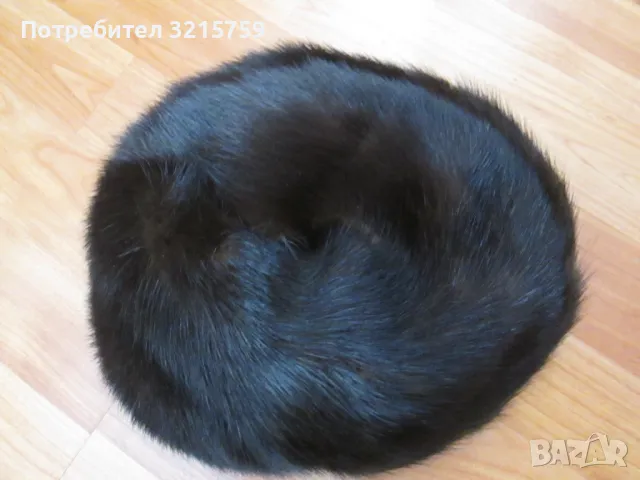 Нова дамска шапка - естествена кожа-норка, снимка 2 - Шапки - 49827521