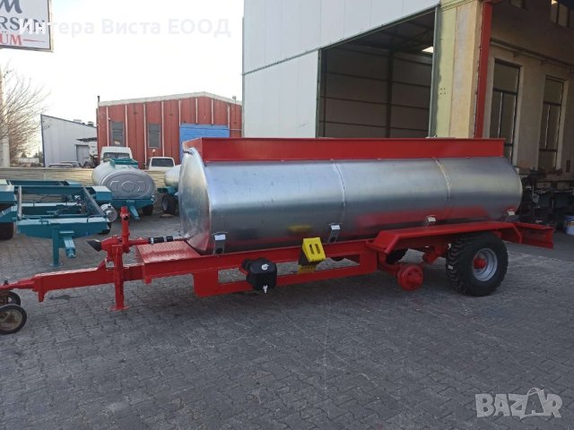 Цистерна за вода с помпа 10 т, снимка 3 - Селскостопанска техника - 43067425
