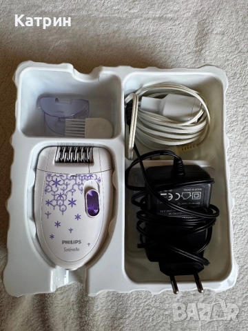 Епилатор Philips Satinelle HP6421/00, снимка 11 - Друга електроника - 51629252