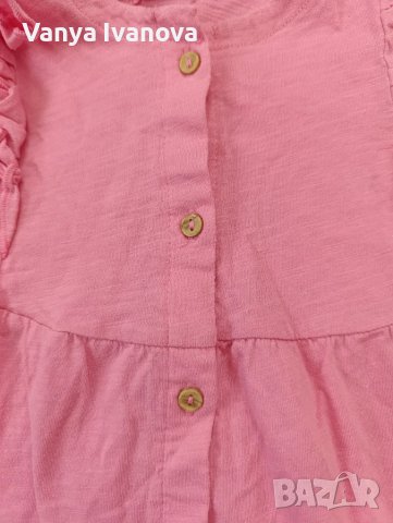 H&M дантелена рокличка и ромпър 6-9 месеца, снимка 9 - Бебешки рокли - 49243454