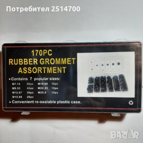 Комплект гумени уплътнения за автомобили