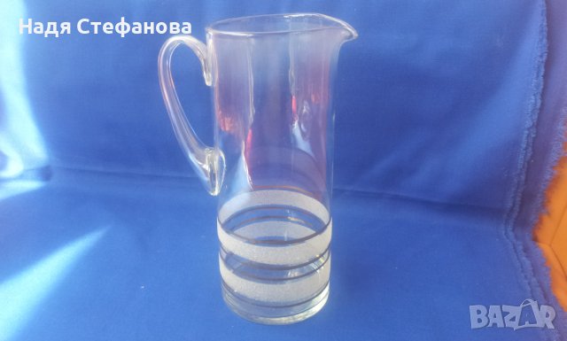 Комплект ретро чаши и кана за алкохол, чашите са 6 бр/посипка, златни кантове/, снимка 9 - Други ценни предмети - 39984218