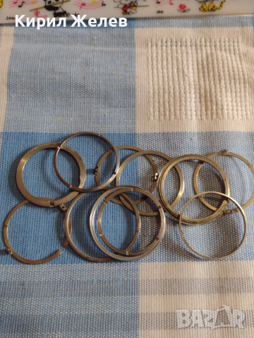 Лот части за часовници 12 броя уплътнение за ръчен часовник 36915