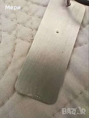 колие със сребърна висулка и сребърна закопчалка 40 см. , снимка 3 - Колиета, медальони, синджири - 47373357