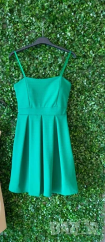 🌿Къса разкроена рокля  , снимка 2 - Рокли - 50623007