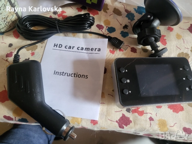 Видео регистратор за автомобил HD, снимка 3 - Аксесоари и консумативи - 51661030