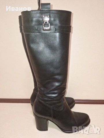 Продавам дамски кожени ботуши , снимка 3 - Дамски ботуши - 51612196