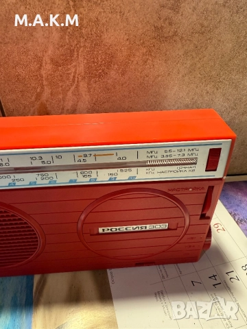 Радиоприемник Родсия РП-303, снимка 5 - Радиокасетофони, транзистори - 52679111