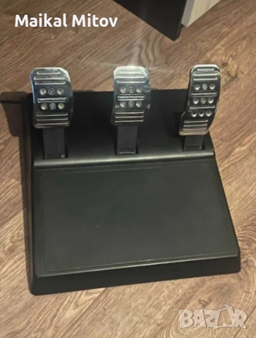 Trustmaster t300 ferari alcantara Ed+shifter TH8S , снимка 5 - Други игри и конзоли - 52721459