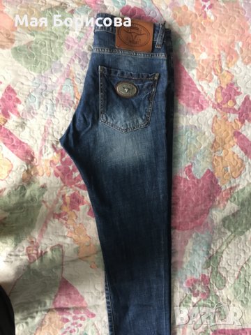 Дънки бойфренд Philipp Plein №27, снимка 3 - Дънки - 28889623