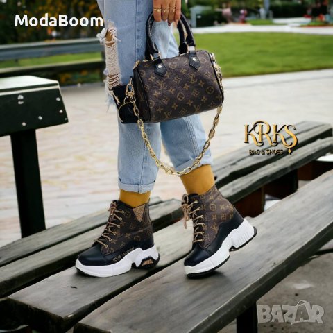 💥Louis Vuitton уникални луксозни дамски комплекти💥, снимка 10 - Маратонки - 43420503