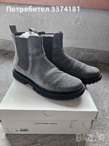 Мъжки боти Calvin Klein, снимка 2 - Мъжки боти - 53221757