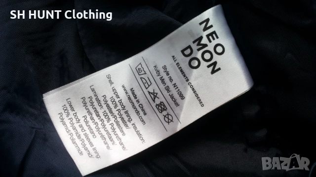 NEO MON DO Kviby Men Ski Jacket Размер L-XL еластично леко ски яке 20-55, снимка 16 - Якета - 52794231