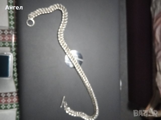 Сребърен синджир, снимка 1 - Колиета, медальони, синджири - 42940827