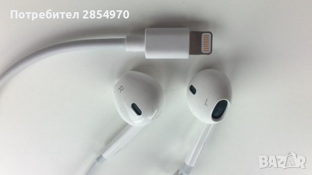 Apple EarPods с Lighting connector Оригинални Слушалки от iPhone X, снимка 6 - Слушалки, hands-free - 31277015