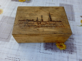 Стара дървена кутия, снимка 2