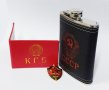 Комплект манерка СССР + удостоверение КГБ + значка КГБ., снимка 3