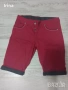 Мъжки къси панталони червени, снимка 2
