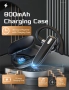 Bluetooth слушалка за едно ухо, Bluetooth слушалка с калъф, микрофон, снимка 6