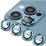 Цветен протектор за Камера iPhone 15 Pro, Sierra Син