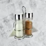 Комплект оливерник - Bohmann BH 7803, за сол и пипер, поставка с място за салфетки, снимка 2