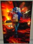 Светеща картина с LED осветление - Harley Quinn 2, снимка 2