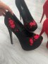 Черни официални обувки размер 37, снимка 1 - Дамски обувки на ток - 43570682