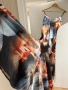 Karen Millen Petite Lily printed tie up maxi dress Size XS, снимка 5