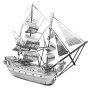 3D лазерно изрязан металeн пъзел Black Pearl Pirate Ship - Направи си сам., снимка 5