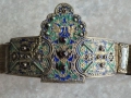 220 годишен възрожденски сребърен колан Беломорска Тракия Дедеагач пафти пафта, снимка 7