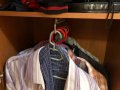 Еднокрилен гардероб с един рафт и закачалки , снимка 2