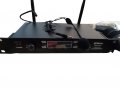 Двуканална VHF безжична микрофонна система, комплект микрофони, снимка 7