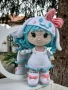 Плетена кукла Cinna / стил Cinnamoroll , снимка 1