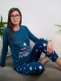 Дамска памучна пижама, снимка 1 - Пижами - 38278679
