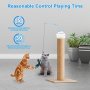 Нова 3 в 1 Интерактивна играчка за котка автоматична за игра с перо, снимка 6