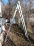 Алуминиева стълба с 9 стъпала, снимка 1 - Градинска техника - 44134372